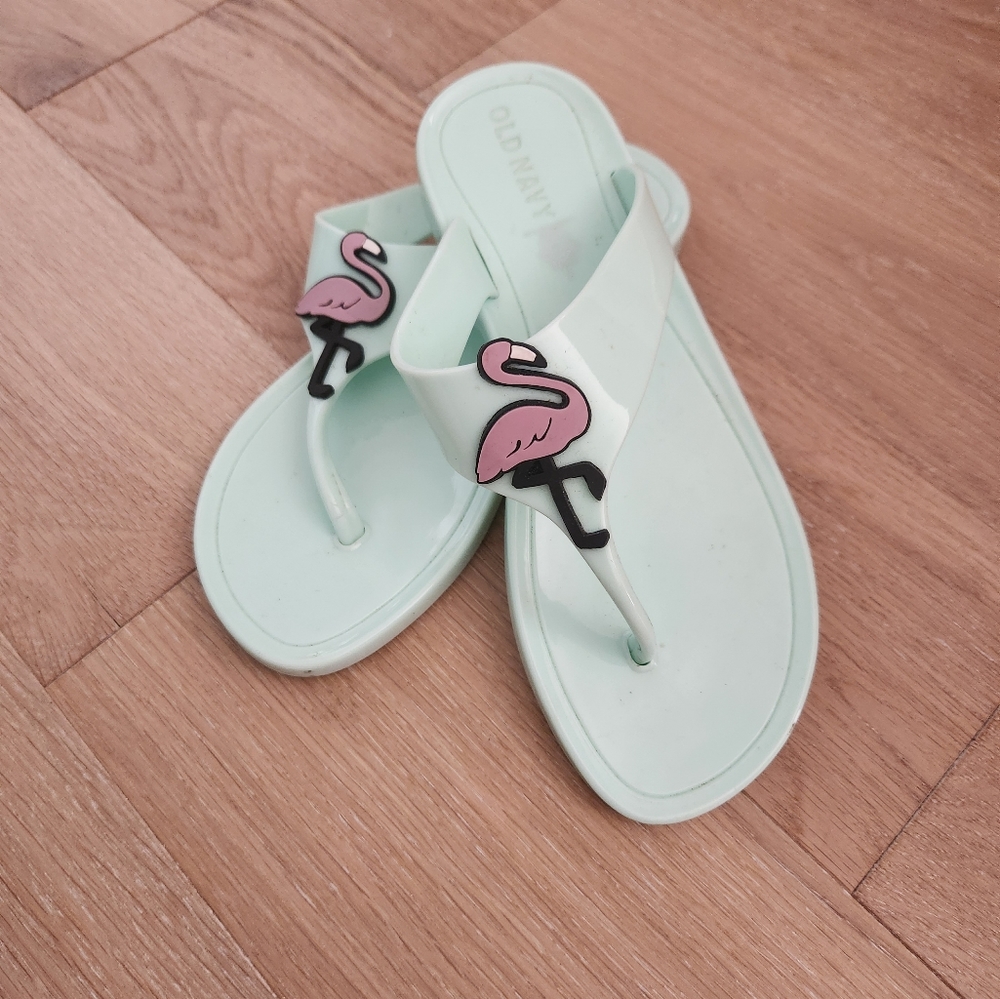 OLD NAVY | Never used, flamingo sandals